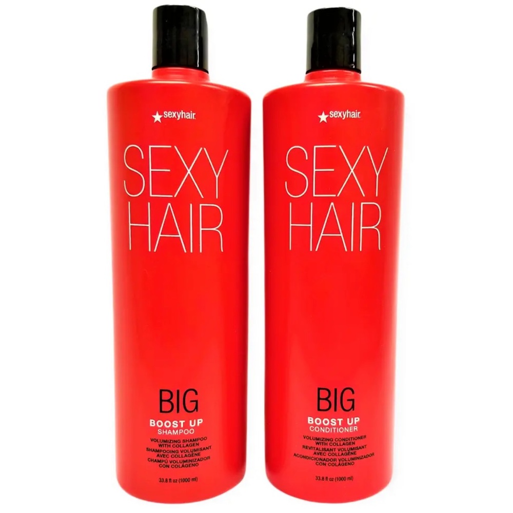 SEXYHAIR BIG BOOST UP Shampoo/Conditioner 2 x 33.8oz Liter DUO
